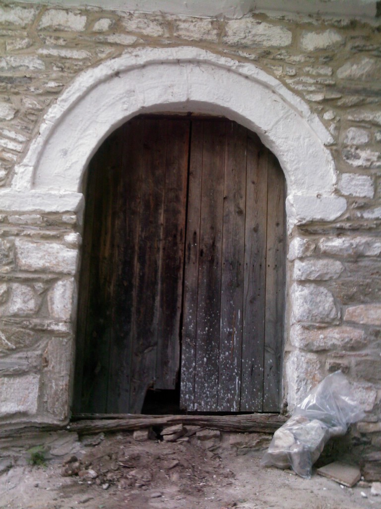 thassos, kazaviti, door, stone house